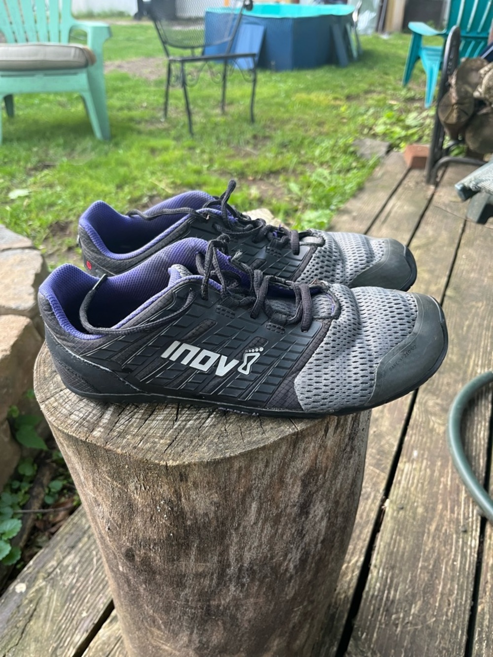 Inov-8 Black Purple Bare-XF 210 V2 Barefoot Crossfit Shoe‎ Women’s 9.5